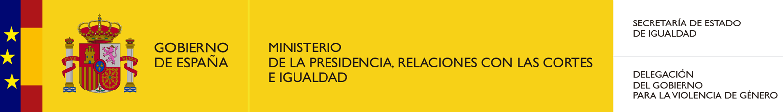 Ministerio de la presidencia, relaciones con las cortes e igualdad